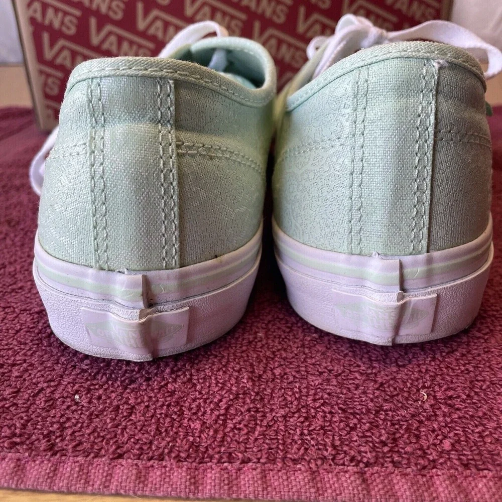 Vans Camden Stripe Henna Pastel Mint Women's  10 NIB! Rare Model VN000ZSOIR1‎